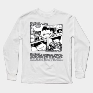 Lewin Light Blue Exorcist Ao no Ekusoshisuto Manga Long Sleeve T-Shirt